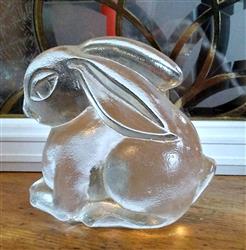 Riedel Crystal Large Rabbit Figurine